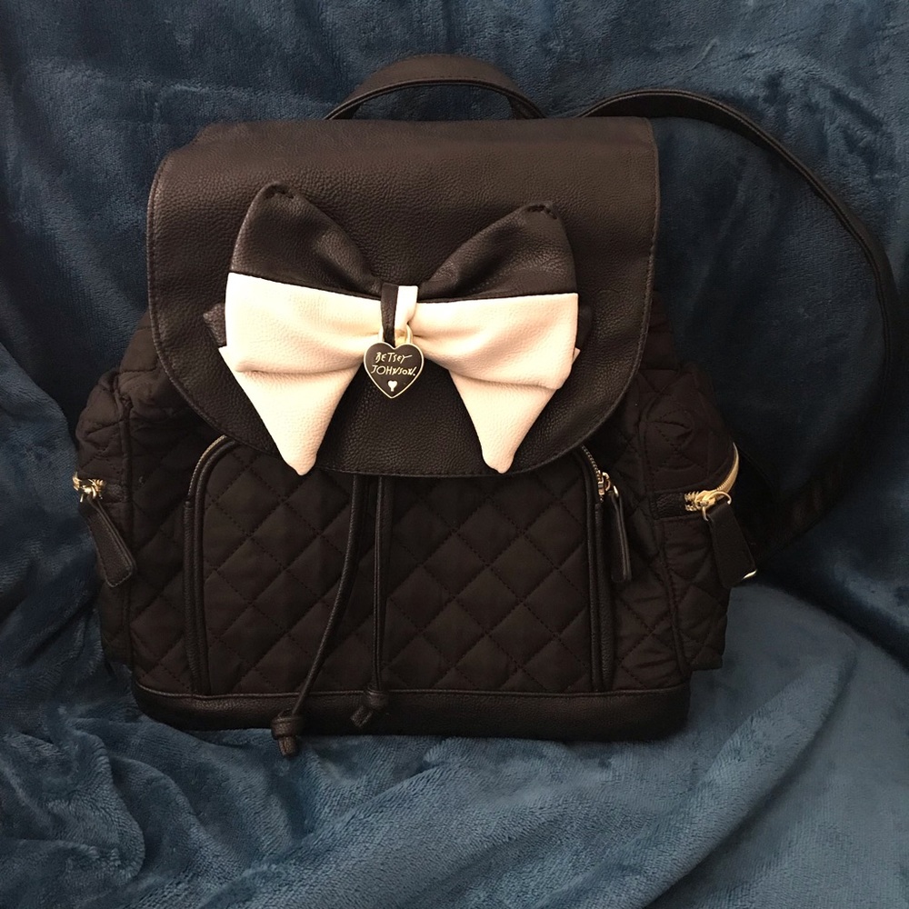 Betsey Johnson Backpack Purse
